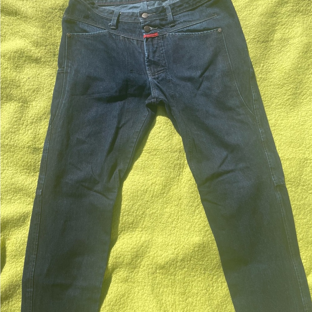 Marithe Francois Girbaud Blue Slim Jeans Classic Denim